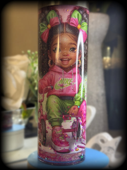 M&M Little Girl (Snow Globe)