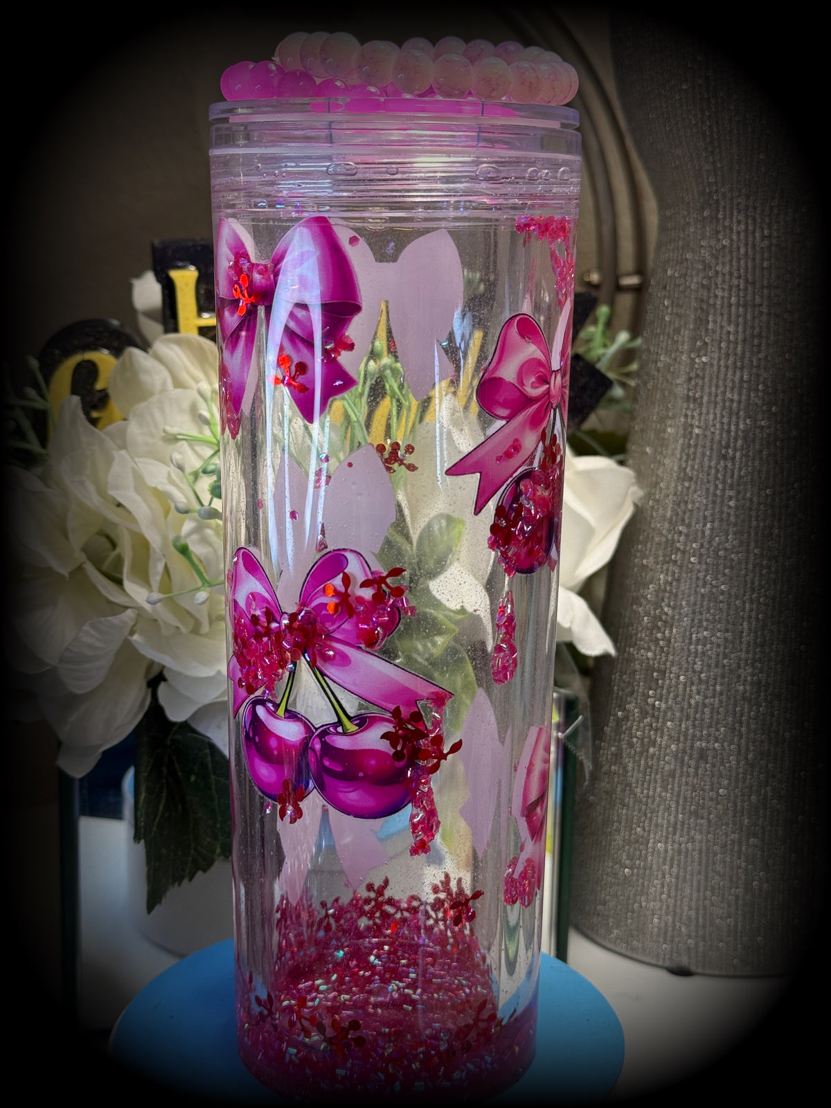 Cherry Blossom Acrylic Cup