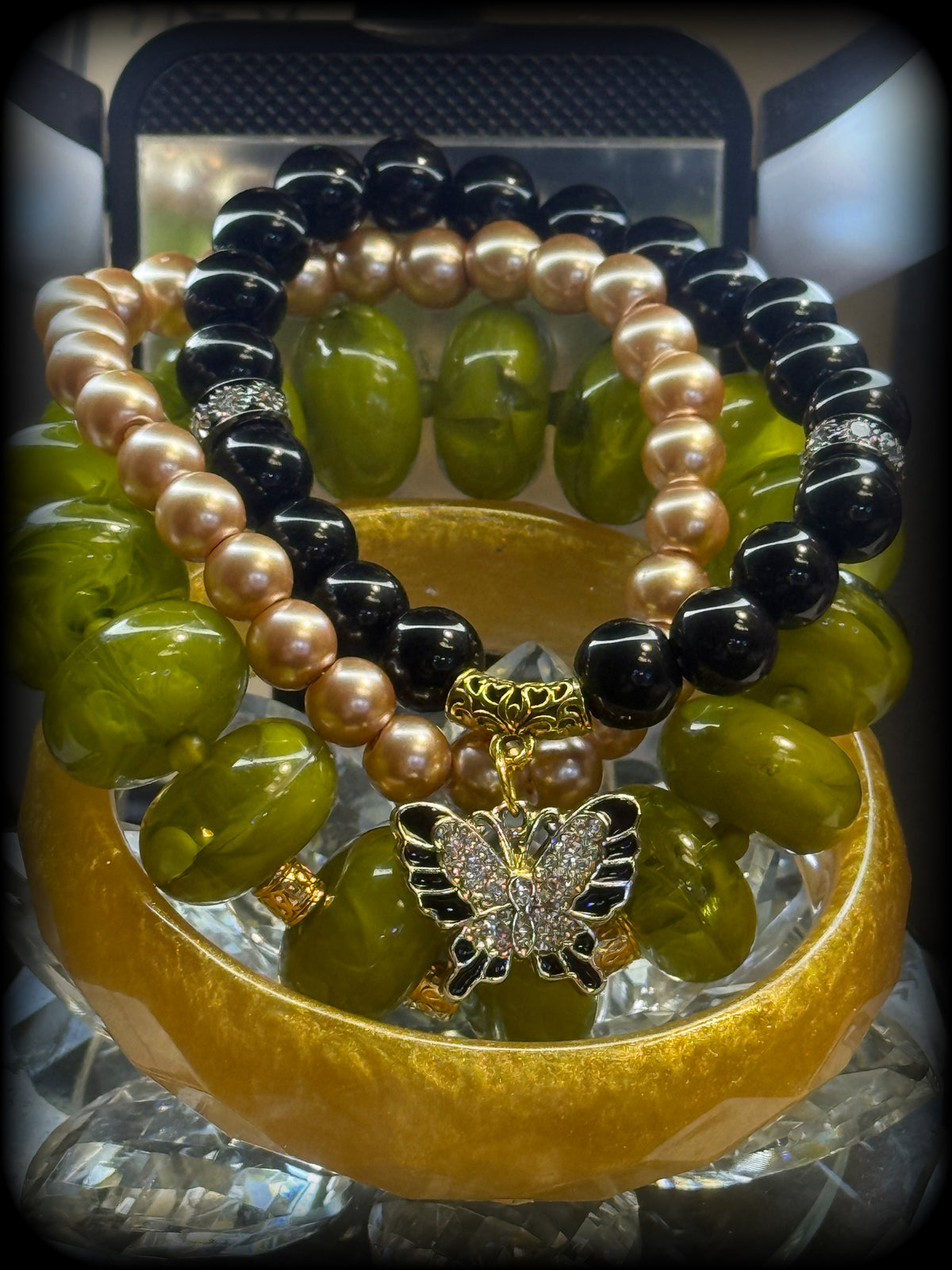 Queen of The Forest Bangle Stack