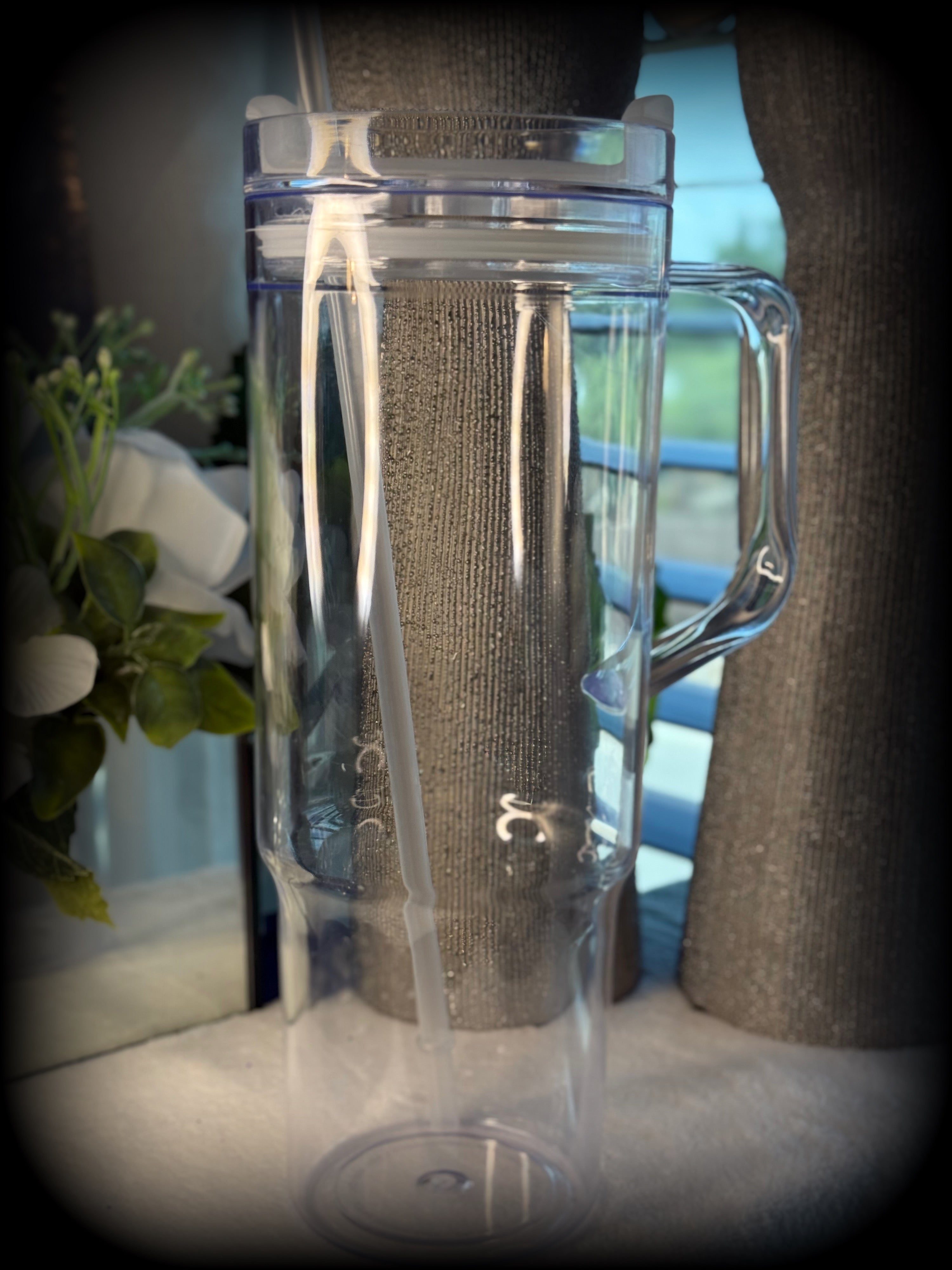 30oz Clear Acrylic